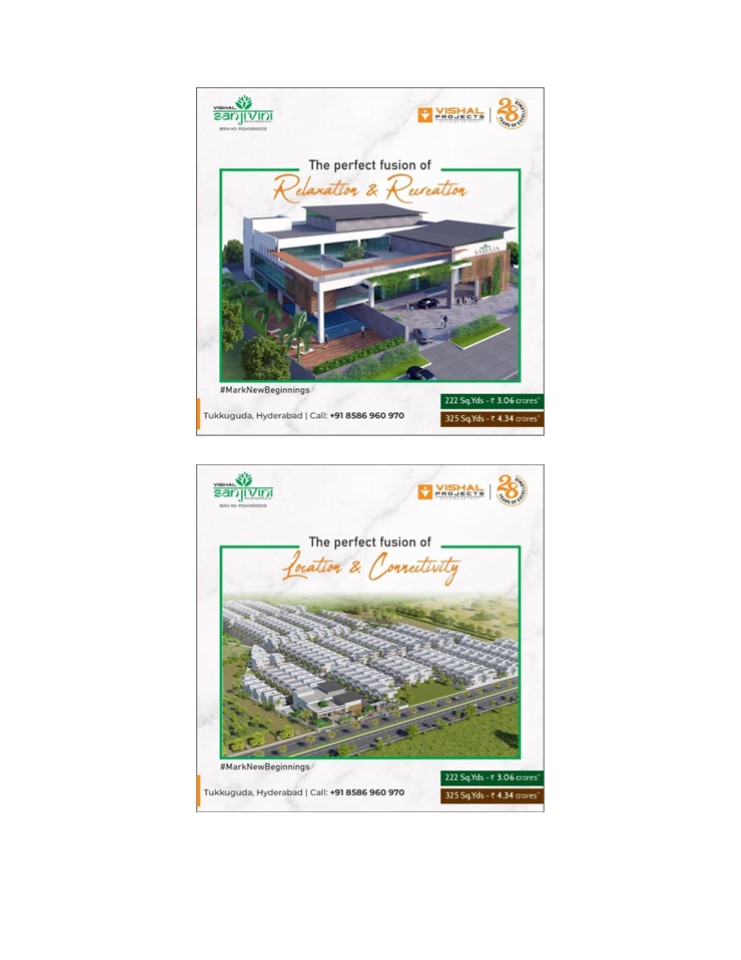 Luxury Gated Community Villas in Hyderabad