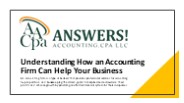 Understanding How an Accounting Firm Can Help Your Business
