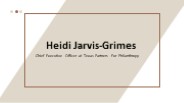 Heidi Jarvis-Grimes - Expert in Business Administration