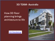 How 3D floor planning brings architecture to life