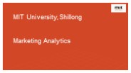 Learning Marketing Analytics