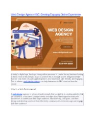 Web Design Agency NYC: Creating Engaging Online Experiences