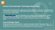 Factors That Determine The Design Patent Cost