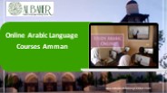 Online Arabic Language Courses Amman
