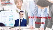 HSE Training In Nigeria