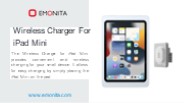 Wireless Charger For iPad Mini