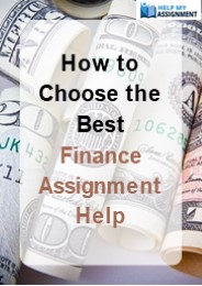 How to Choose the Best Finance Assignment Help