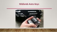 The Role of Auto Key Cutting in Birmingham