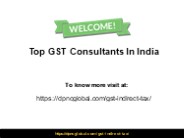 Top GST Consultants In India