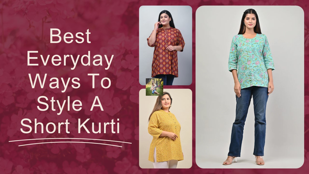 Best Everyday Ways To Style A Short Kurti