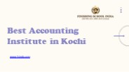Best Accounting Institute in Kochi- FSIEDU