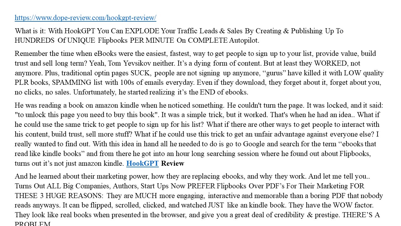 presentation player overlay