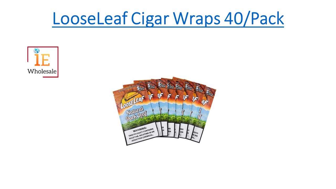LooseLeaf Cigar Wraps 40/Pack