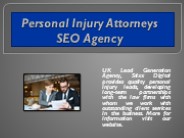Personal Injury Attorneys SEO Agency
