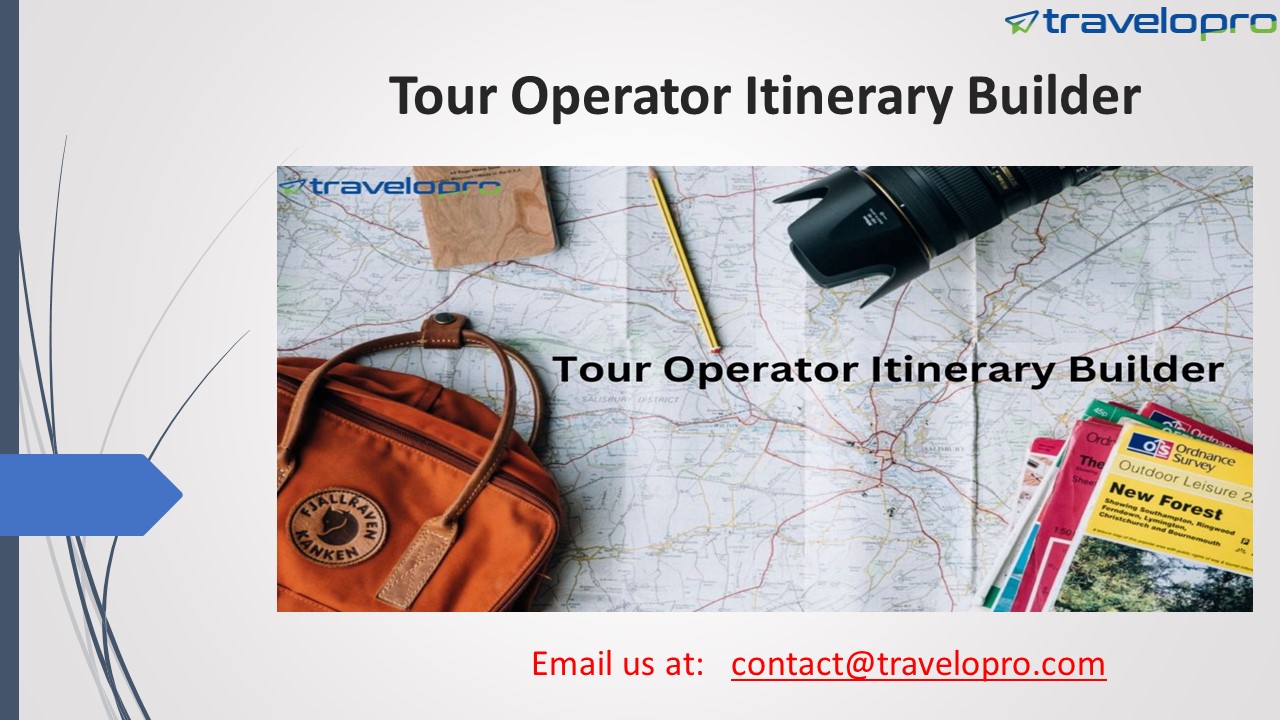 Tour Operator Itinerary Builder