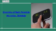 Diversity of Touch Panels by Microtips Technology