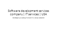 Software development services company | IT services | USA (1)
