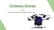 Delivery Drones in KSA