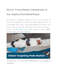 Targeting Pods Market Players