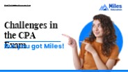 CPA Exam Difficulties