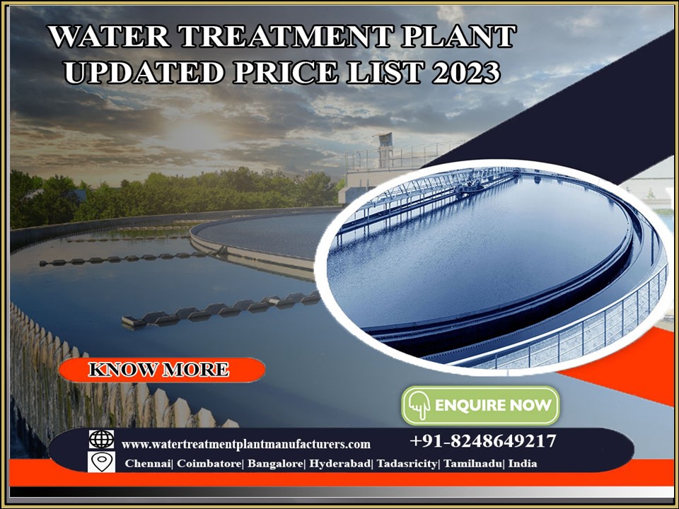 PPT Water Treatment Plant Manufacturers Chennai,Trichy,Madurai,Tamil