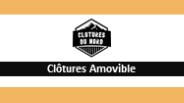 Clôture Amovible - Clotures Du Nord