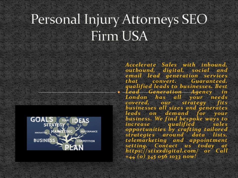 Personal Injury Attorneys SEO Firm USA