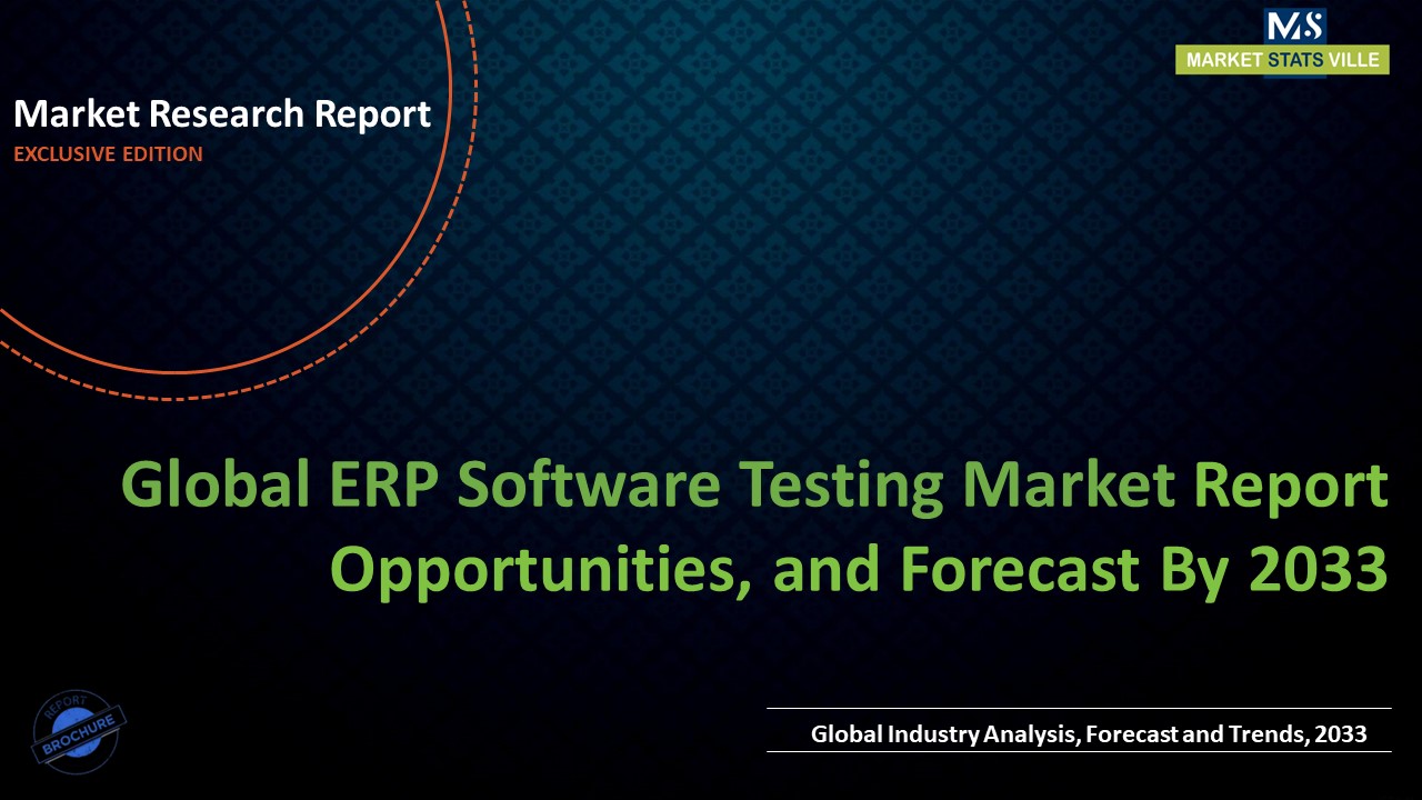 ERP Software Testing Market will reach at a CAGR of 6.1% from to 2033
