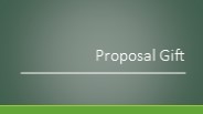 Proposal