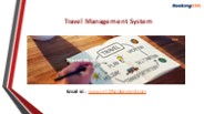 Travel Management System