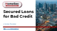 Secured Loans For Bad Credit (1)