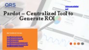 Pardot marketing automation | Tool to generate ROI