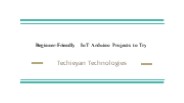 Beginner-Friendly IoT Arduino Projects to Try