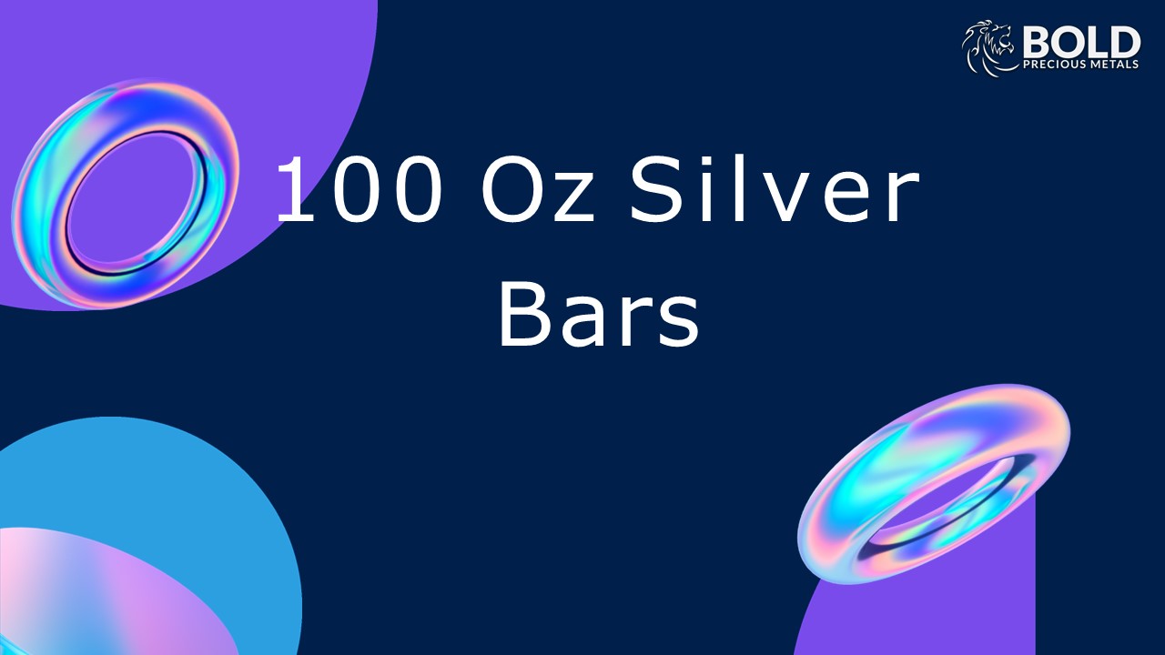 100 Oz Silver Bars