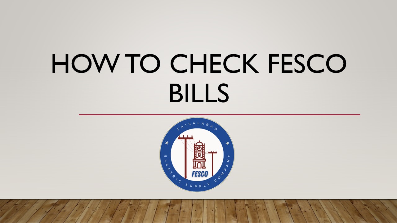 How to Check Electricity Bills