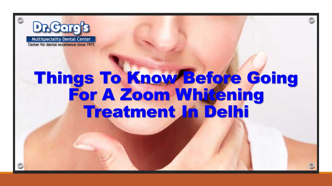 PPT Things To Know Before Going For A Zoom Whitening Treatment In