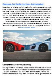 Reasons Car Rental Services Are Important (1)