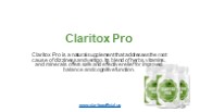 Say Goodbye to Dizziness with Claritox Pro!