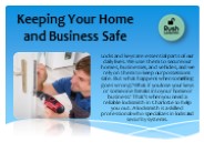 Keeping Your Home and Business Safe