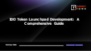 IDO Token Launchpad Development: A Comprehensive Guide