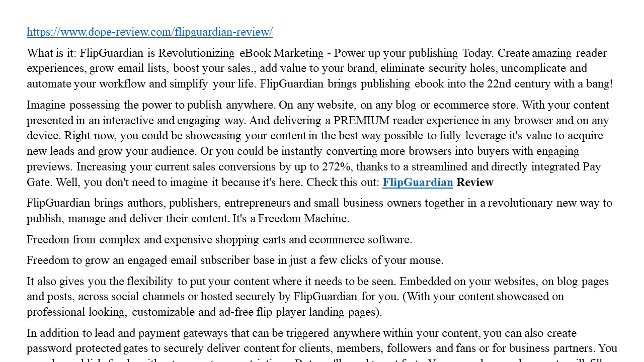 presentation player overlay