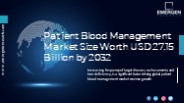 Patient Blood Management Market