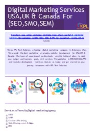 Digital Marketing Services USA, UK & Canada