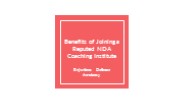 Benefits of Joining a Reputed NDA Coaching Institute