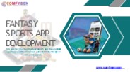 New-age Fantasy Sports App Development