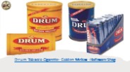Drum Tobacco Cigarette- Golden Mellow -Halfzware Shag