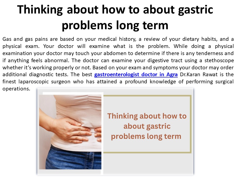 Thinking about long-term stomach disease solutions