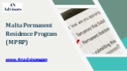 Malta Permanent Residence Program