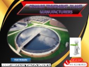 Sewage Treatment Plant Manufacturers