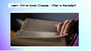 what is ramazan?